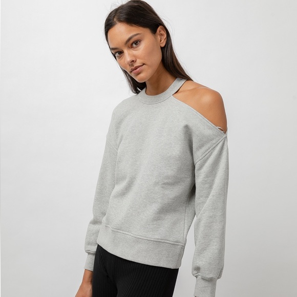 Rails NWT Quincy Sweatshirt | Small | Gray - Picture 1 of 14